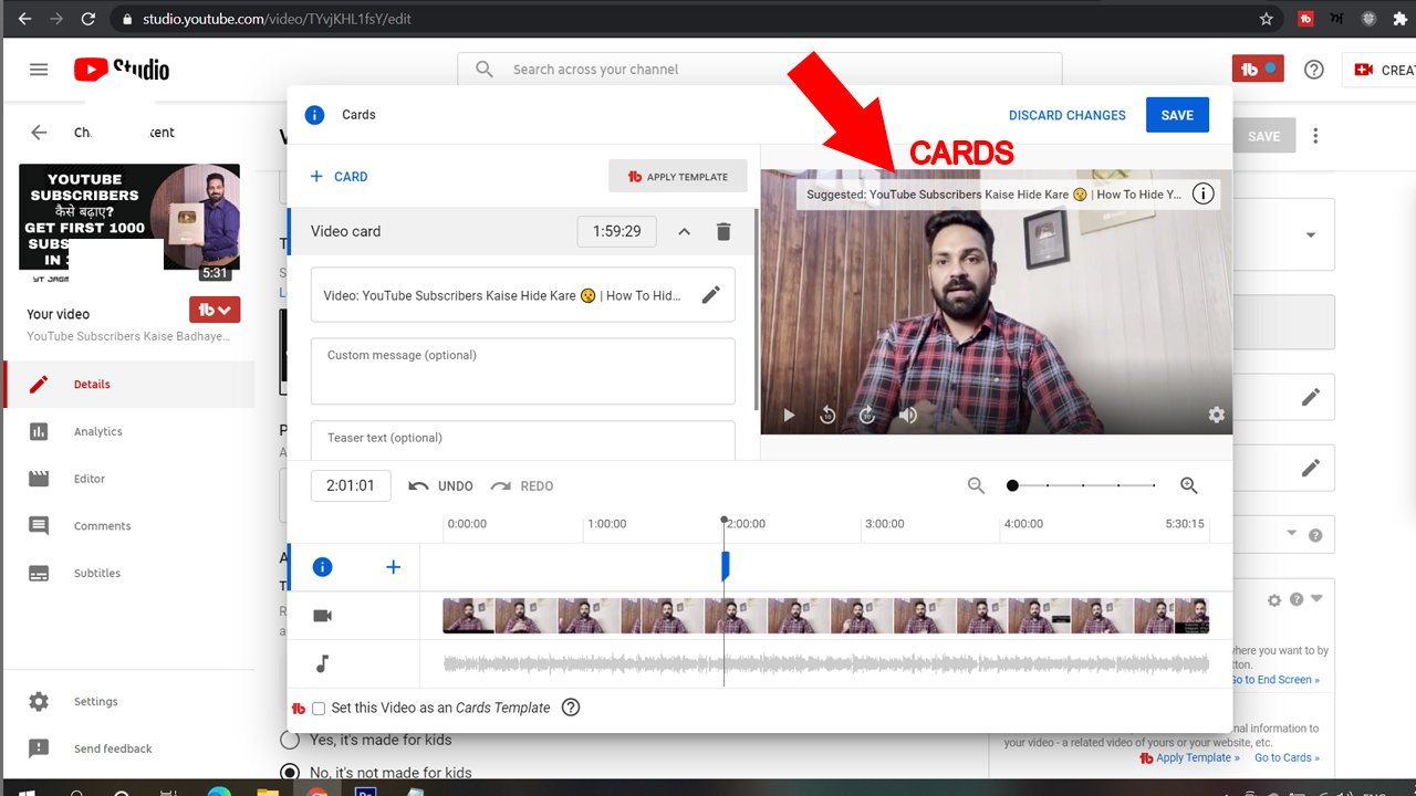 Youtube CARDS kaise lagae,YouTube Topic,YouTube Subscribers Kaise Badhaye,How to get more subscribers,how to get first 1000 subscribers in 30 days,youtube subcribers and views kais